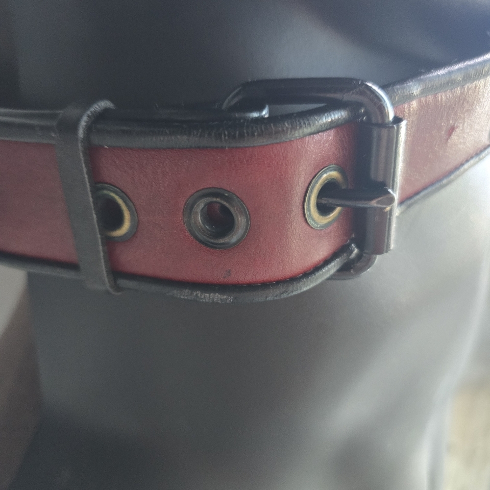 ROUGH TRADE Red Leather Harness - Picture 7 of 12